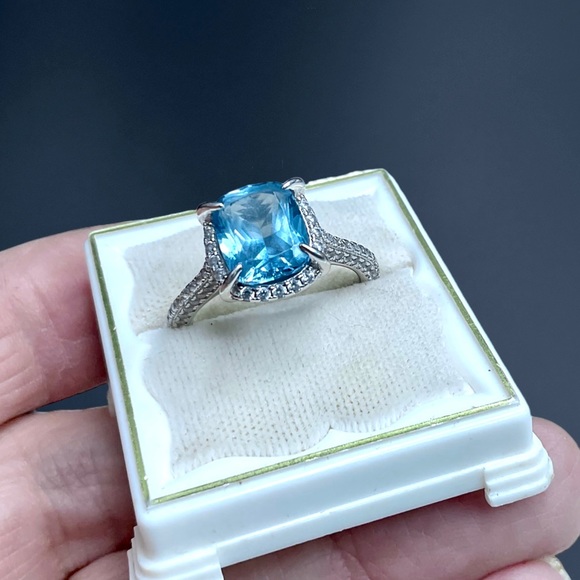 🌺Lafonn Blue Topaz Ring - Picture 7 of 15